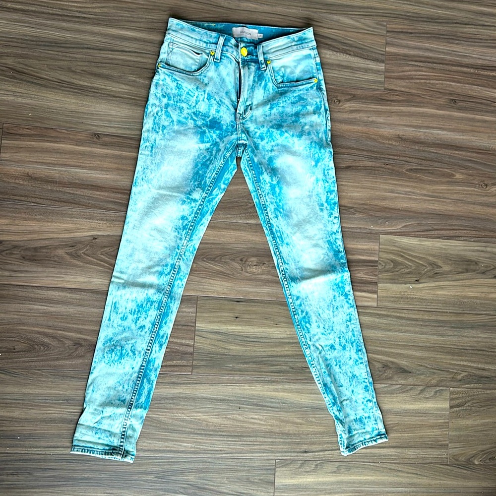 Men’s Hudson tie dye skinny denim